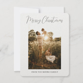 Minimale moderne, schone kerstKaart