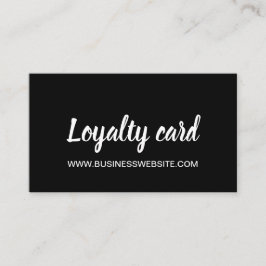 Minimale moderne trendy-trouwerekkaart visitekaartje