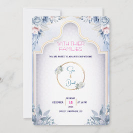 Minimale moderne uitnodiging tot huwelijk