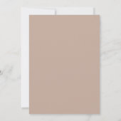 Minimale moderne uitnodiging van de 60ste verjaard (Achterkant)