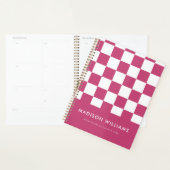 Minimale moderne vierkant planner (Display)