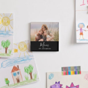 Minimale Moeder Gevestigd Moederdag Cadeau Magneet