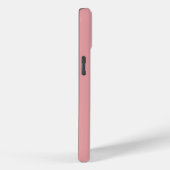 Minimale Monogram Blush Roze Case-Mate iPhone Case (Achterkant / Rechts)