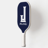 Minimale Monogram Navy Blue Pickleball Paddle (Links)