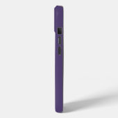 Minimale Monogram Violet Case-Mate iPhone Case (Achterkant / Links)