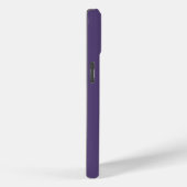 Minimale Monogram Violet Case-Mate iPhone Case (Achterkant / Rechts)