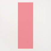 Minimale monogram zwarte initialen roze yoghagmat yogamat (Achterkant)