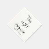 Minimale nacht voor het eten van het repetitief av servet (Hoek)