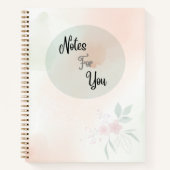 Minimale "Notes For You" Notitieboek (Voorkant)