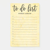 Minimale om lijst te doen post-it® notes (Voorkant)