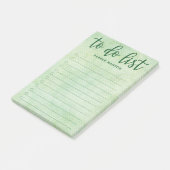 Minimale om lijst te doen post-it® notes (Schuin)