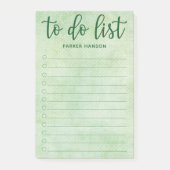 Minimale om lijst te doen post-it® notes (Voorkant)