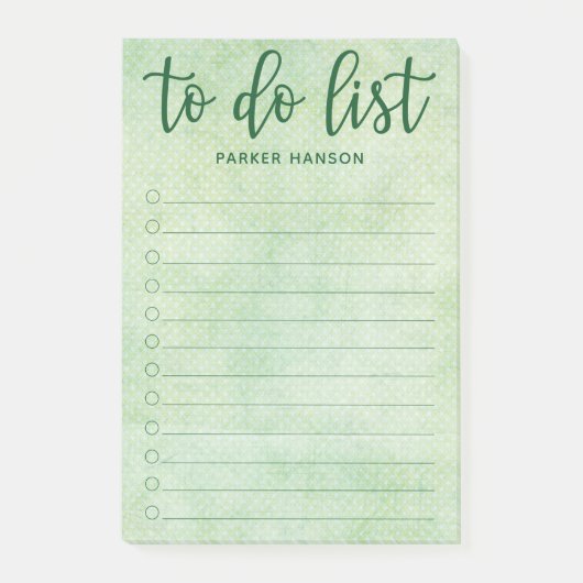 Minimale om lijst te doen post-it® notes (Voorkant)