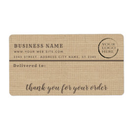 Minimale overlapping bedankt uw zakelijke maillabe etiket