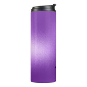 Minimale Paarse iriserende textuur Thermosbeker (Gedraaid links)