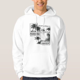 Minimale Paris streep aesthetic hoodie