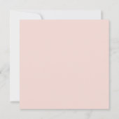 Minimale Pastel roze, persoonlijke naam & foto (Achterkant)