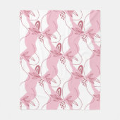 Minimale patroonbundel fleece deken (Voorkant)