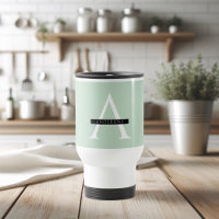 Minimale persoonlijke voornaam pasta Mint