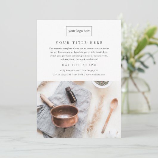 Minimale professionele foto van Business Event Pro (Staand voorkant)