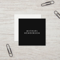Minimale professionele legant zwart