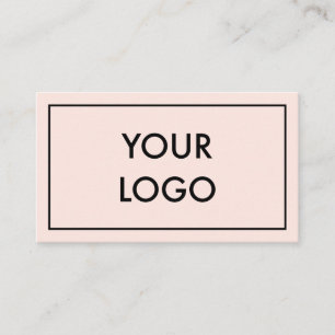 Minimale professionele zwarte en zwarte tinten visitekaartje