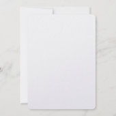Minimale QR-code bruiloft uitnodiging parel shimme (Achterkant)