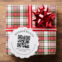 Minimale QR-code Klein bedrijf Beauty Salon Trendy