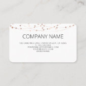 Minimale QR-code voor verbinding met ons Visitekaartje (Achterkant)