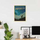 Minimale reisstrategie voor het draaiende imperium poster (Thuiskantoor)