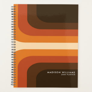 Minimale retrorstripes planner