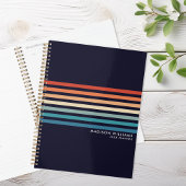 Minimale retrorstripes planner