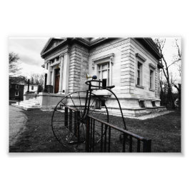 Minimale roest print foto afdruk