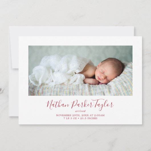 Minimale Rood meer de aankondiging van de Merrier (Achterkant)