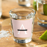 Minimale roze roze gepersonaliseerde naam