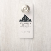 Minimale rustieke makelaar huis foto (Op knop)