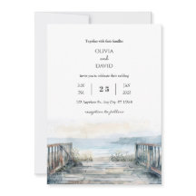 Minimale rustieke zee balkon Uitzicht strand bruil