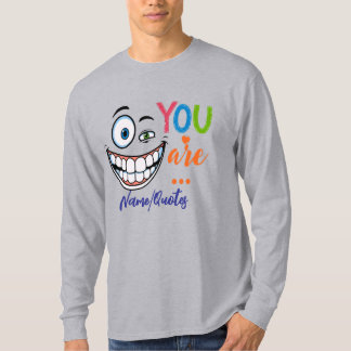 Minimale sarcastische quote t-shirt