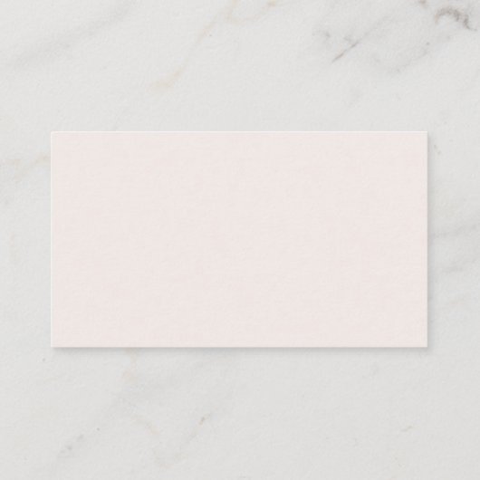 Minimale scalloped border note op cadeaukaart informatiekaartje (Achterkant)