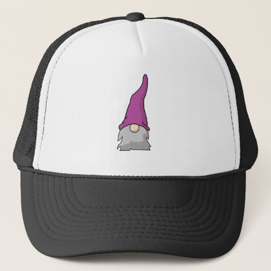 Minimale Scandinavische gnome Trucker Pet (Voorkant)
