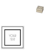 Minimale, schone ontwerpvereisten 	rubberstempel (Gestempeld)