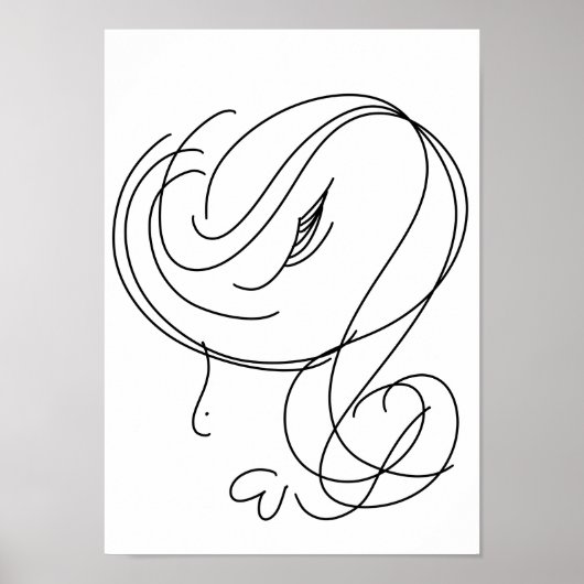 Minimale schoonheidskunst poster (Voorkant)