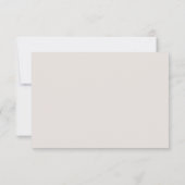 Minimale Script Rsvp (Achterkant)