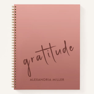 Minimale scriptbrochure notitieboek