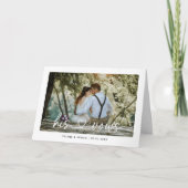 Minimale scriptliefhebber Ziehier zijn stemkaart Kaart (Voorkant)