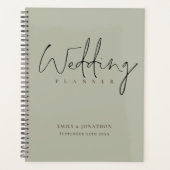 Minimale scriptnamen Datum zacht zagerij huwelijk Planner (Voorkant)