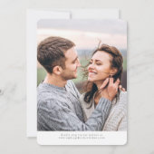 Minimale scriptuitnodiging kaart (Achterkant)