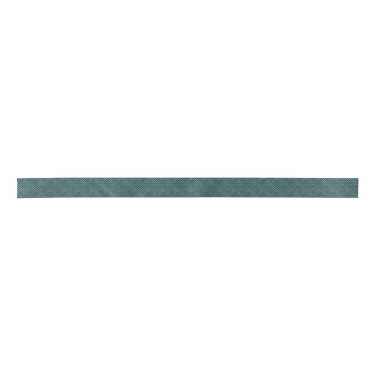 Minimale Silver Blauwgroen Art Deco Grafisch Lint (Voorkant)