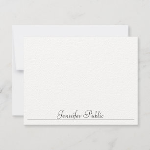 Minimale Sjabloon Moderne Typografie White