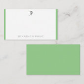 Minimale Sjabloon voor creatieve monogram (Voorkant / Achterkant)